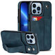 MOTO -Aufgabe für Apple 15/16 Mobiltelefonhülle iPhone14pro Max Schutzhülle Wallet Card Armband Stand Business MEN Apple 16plus Personalisierte kreative Back Case [Classic Black] iPhone15