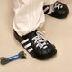 Adidas slippers men's shoes women's shoes summer sports shoes beach shoes lightweight breathable casual Birken slippers JH9848 black 36.5