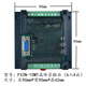 Plc industrial control board domestic controller fx2n-10/14/20/24/32/mr/mt serial port programmable simple type