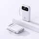 AIYU wird mit einer 4-Zeilen-Power Bank 5000 mA ausgekommen und für Apple Android Xiaomi Huawei Vivoppo Mobiltelefon [mit selbstverbundenem Kabel Sky Blue] Top-End-Ladegeschwindigkeit 3888 5000 Ma geeignet