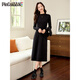 PinCai Dress Women's Exquisite Knitted Dress Set Removable Knitted Cardigan Skirt P144A5002