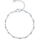 Saturday Fortune PT950 platinum bracelet for women B0711171 about 3.49g 16+3cm birthday gift