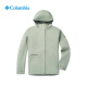 Columbia24秋冬新款Columbia哥伦比亚户外防水透气单层冲锋衣外套女XR3937 191 S