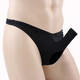 Livraison privée Sous-vêtements sexy sexy sous-vêtements pour hommes en tong pour hommes entièrement transparents Passion de nuit gratuite ouverte de T-T-Torsers pour hommes avec un tronc d'éléphant à manches en J à manches en J