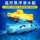 BURJUMAN remote control submarine with camera, can dive, can camera, remote control submarine can camera, remote control, remote control mechanical gray shark, with charging head + remote control battery + screwdriver