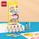 Deli 12 Farbstudent Silky Oil Paint Stick Easy Color Kinder Buntes Malerei Pinsel Kinder Bunt Stick Buntstift Spielzeuggirls Kinder Geschenke Schüler Schulgeschenke