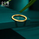 Gold Supreme (3D -Gold) Solid Pure Ring Ring Gold Ring Frauen 999 Full Gold Ancient Gold Ring Geburtstag Geschenkpreis 14 Ringe - 4,14 Gramm (mit Schmuck Geschenkbox)