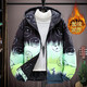 
BAILEDI (BAILEDI) Junior and High School Students 12 Winter Clothes Cotton Jacket 13 Fat Boys Down Cotton Jacket 15-year-old Big Children Thickened Cotton Jacket 6627 Blue (Thickened) 170 XL (Suggested weight 120-140Jin [Jin equals 0.5 kg])