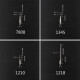 Zeiss Drei-Koordinate Stylus Renishaw Stylus Zeiss Sonde Hexcon Nr. 8 3882 Ruby 2.0*L20*M2