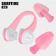 SURFTIME swimming earplugs and nose clip set, adult professional waterproof earplugs, bathing, shampooing, anti-choking nose clip earplugs, black