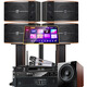 Shanshui (Sansui) FK-101 Home KTV Audio K Canción Conjunto de Karaoke Amplificador de alta potencia Paquete de tarjetas caseras Altavoces de citas para el hogar