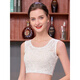 
Mrs. Yuan lace strapless inner wear, vest wrapping, underwear, women's summer suspender base short half-title top thin, white 6187 M