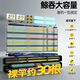 Fishing Source Fishing Rod Bag Hard Shell Fishing Tackle Storage Bag Multi-function Fishing Pole Bag Outdoor Portable Large Capacity Fishing Tackle Bag Back Lift Main Picture Model [Portable and Hard] 130*10cm Mercerated White