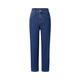 Jiuzi (Juzui) Einkaufszentrum gleicher fauler und entspannter vielseitiger Gelegenheitsjeans für Frauen im Herbst JWDQ12113 Dark Blue S