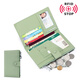 VANLEMN Denmark anti-theft brush study abroad travel passport bag multi-functional storage document bag passport holder female card bag green