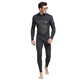 SBART SBART SBART SBART SBART SBART SQUANG 1.5MM Scuba Suit Men One-piece Long Sleeve Warm Swimsuit Women Large Size Deep Dive Clothes Couple 1.5MM Men 1283 Black L 110-125Jin [Jin equals 0.5 kg]