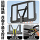 Happy small blue ball lifting basketball rack children's basketball rack home outdoor basketball frame adult dunk moving basket universal model 003-21A (height: 1.45-3.05 meters