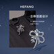 HEFANG He Fang Jewelry Ribbon Chuxue Brooch Silver Pin Light Luxury High-end Birthday Gift for Girlfriend Silver