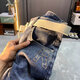 
Nan Xinyu loose large size jeans men Korean style trendy society people light color Harun trousers casual versatile pants men Yiniu-9922 blue 28
