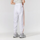Set de deportes para mujeres de Under Armour 25 Nuevo verano cómodo transpirable camiseta de cola grande tejido tejido de dos piezas Camiseta de dos piezas + camiseta blanca l