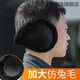 Ear-protecting ear cups Winter ear cups Warm ear cups Autumn and winter plush ear cups for men and women rear wear warm ear covers larger and thickened black thin style