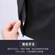 Kaduton wedding groom suit men's suit groomsmen suit suit three-piece wedding suit black (suit + trousers + shirt) 3XL 141-155Jin Jin equals 0.5 kg