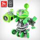 PLANTS VS ZOMBIES Plants vs. Zombies Genuine Authorized Boy Launches Transformed Toy Robot Plant Three-in-One