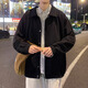 Pinsula Paul (Dingfengbaoluo) Jacke Herrenherbst und Winter lässig losen trendy Wildleder Top American Baseball Uniform YM9921M Aprikose 2xl