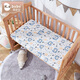 Xiqinbao crib bed cover pure cotton crib bed sheet kindergarten bed cover cover bed cover [120*60cm] bear style