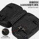 Mengdaweiya mountain bike front beam bag waterproof large capacity upper tube bag bicycle bag cycling bag package pack crossbeam bag medium zipper black (within 22 inches wheel hub)