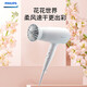 Philips (PHILIPS) hair dryer household hair dryer constant temperature nozzle hair care high-power quick-drying dryer surging air volume foldable body shiny and smooth air intake safety design birthday gift negative ion hair care BHD378