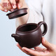 Xihanya (ROYHOYE) Yixing purple clay pot pure handmade home brewing teapot full-hand kung fu tea set original ore purple clay Han tiles pot high-end 100 mesh old purple clay national engineering fine Han tiles pot