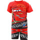 Zhidoudou Summer Boy Cartoon Badeanzug Kinder Split schnell trockener Sonnenschutz Medium-Big Kinder Cartoon Car Racing-Bewegung DXS-2677+Schwimmbrillen+Autoschuhe Bemerkungen Fuß Länge S All Size