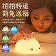 Yangzhipaipai silicone night light baby girl birthday gift for girlfriend bedroom bedside atmosphere practical and heart-warming