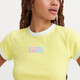 Levi's [same style in the mall] Levi's American fashion trend simple and versatile slim short-sleeved T-shirt Yellow A3523-0037 L