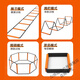 
Witton multi-function butterfly agile ladder folding jumping lattice jumping lattice hurdle children's physical training equipment soft rope ladder thin wire [4 grids 1.6 meters] + storage bag ++ teaching