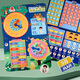 Chengliu Children's Calendar Weather Cognitive Board Board Kindergarten Small Class Middle Class Early Education TOY