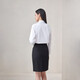 HLA Heilan long-sleeved shirt spring business commuting solid color formal shirt women's clothing