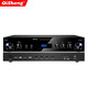 Qisheng AV-118 high power 5.1 household Bluetooth amplifier Dolby professional AV heavy bass hifi home theater KTV audio speaker card pack HDMI high definition amplifier AV-106 lossless 5.1 amplifier