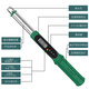 PLARZ China Taiwan imported exchangeable head digital display torque wrench adjustable movable open head torque wrench preset 9*12mm torque 3-60N.m accuracy 2%