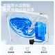 Jomoo intelligente Toilette ohne Wasserdruckgrenze mit Wassertankfuß fühlt sich aus Sitz automatisch Flush Deodorisierung antibakterieller Sitztrocknungstoilette Upgrade Magic Bubble-No Wasserdruck-Feet Flush ZS690 305/300mmmm