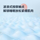 梦百合床垫 Q眠 云感深睡弹簧床垫波点按摩立体透气可卷装1.8米*2米 