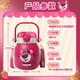 
Banana plus strawberry bear children's thermos cup for women with large capacity large belly cup water cup for June 1st gift for children 316 stainless steel Strawberry bear - white 880ml [316+ double drink port]