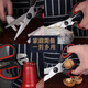 Shibazizuo scissors, multifunctional kitchen scissors, household food scissors, barbecue scissors, chicken bone scissors, special stainless steel strong scissors, multifunctional kitchen scissors
