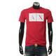 Футболка Armani/Axe Men's Alphabet Print Fashion Fashion с короткими рукавами.