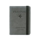 Jungle Tribe Travel Anti-Diebstahl Passport Bag Anti-Demagnetization Passport Clip in Übersee Briefticket-Clip-Reisebühne Coin Wallet Grey Grey