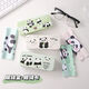 Cute Kuromi glasses box with anti-pressure and anti-fall portable women's eye box sunglasses student storage box glasses box + glasses cloth (three Kuromi)