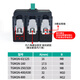 天正电气（TENGEN）天正 塑壳断路器3P 4P空气开关63A100A160A200 10A 3P