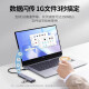 绿联（UGREEN） 绿联CM219 USB3.0分集线器高速4口HUB扩展坞带供电口 一拖四 线长 2米(15919)