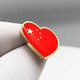 Taiwan Art Flag Badge China Five-Star Red Flag Flag Badge Party Emblem Cap Badge Collar Emblem Patriotic Student Backpack Small Gift Brooch Pin Buckle National Day Badge China China Brooch (1 Pack)